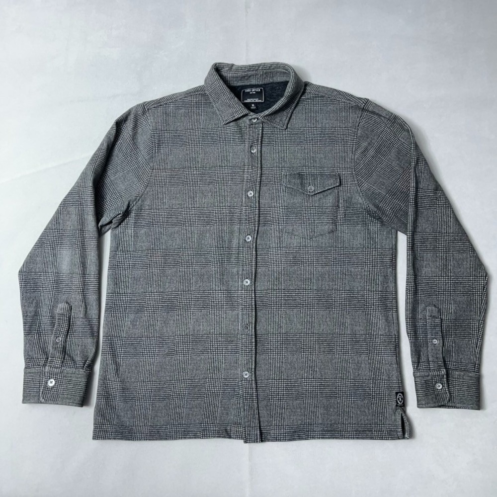 Todd Snyder Gray Plaid Button-Down over shirt
